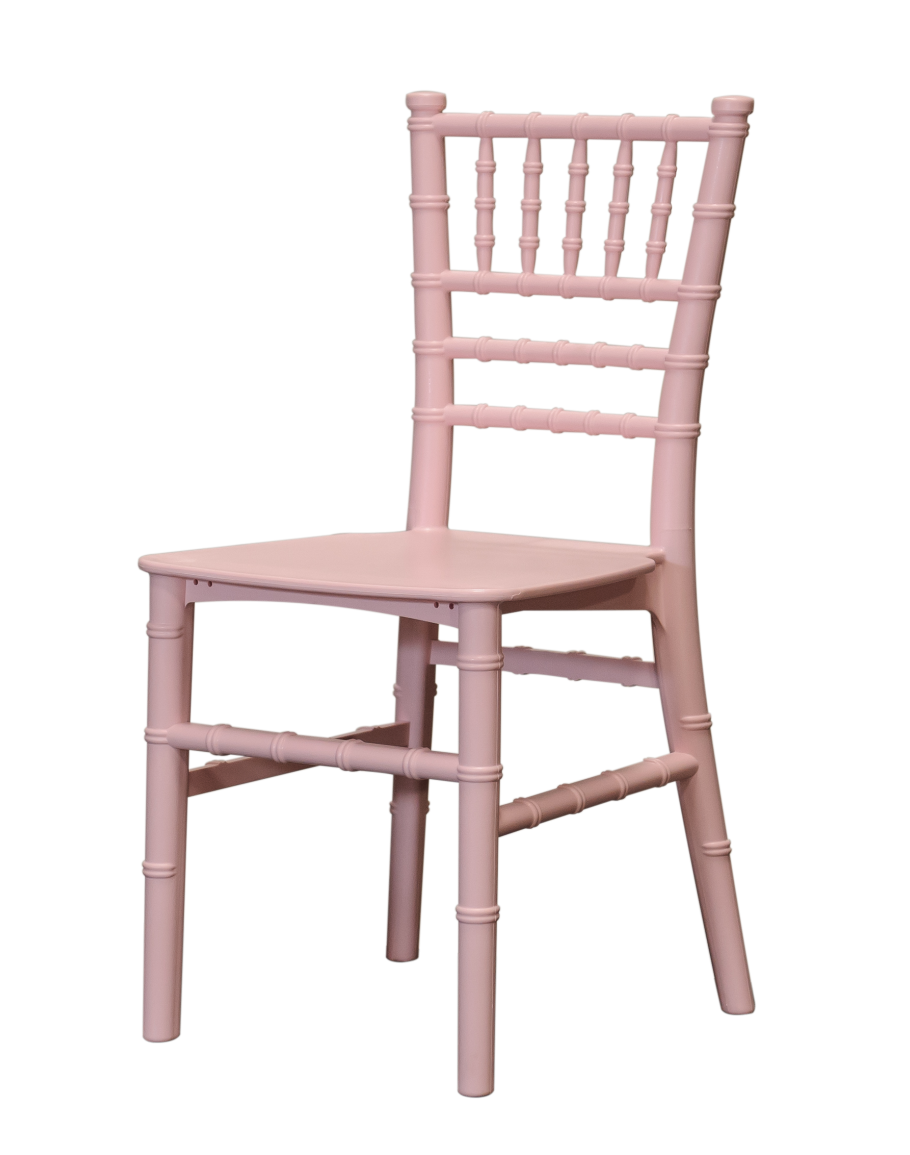 Children's Chiavari Resin Chair, Pink